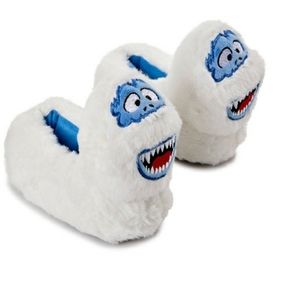 Snow monster fuzzy slippers♥️♥️